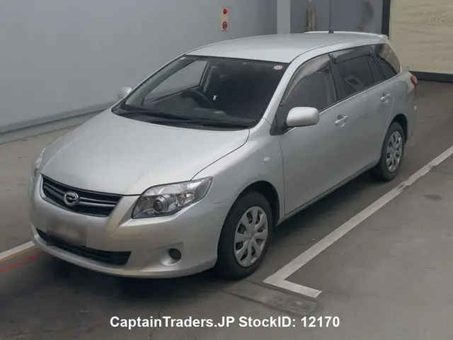2010 Toyota Corolla Fielder - photo 1 2010 Toyota Corolla Fielder Silver Sedan for sale, Japanese used car export | GULJI TRADERS