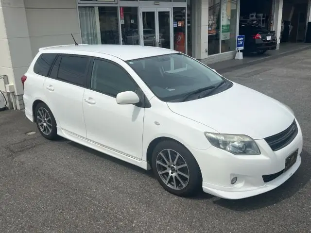 2010 Toyota Corolla Fielder X Limited GT TRD Turbo - photo 1 2010 Toyota Corolla Fielder X Limited GT TRD Turbo White Van for sale, Japanese used car export - photo 1 of 68 | GULJI TRADERS