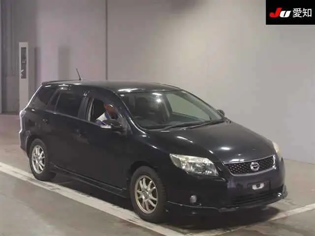 2010 Toyota Corolla Fielder S 202 Black Van for sale, Japanese used car export - photo 1 of 9 | GULJI TRADERS