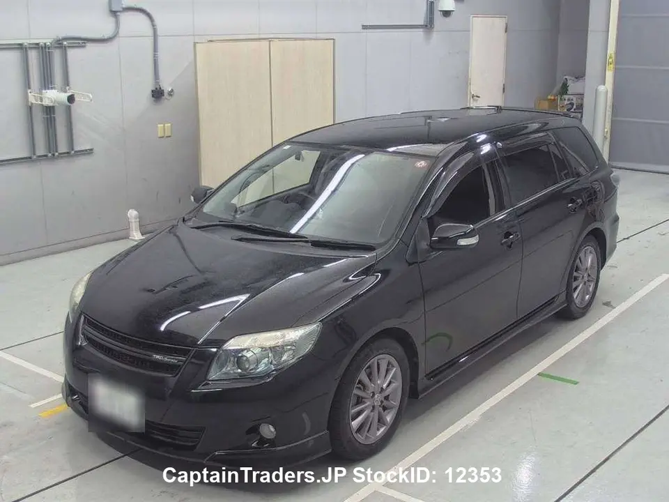 2011 Toyota Corolla Fielder - photo 1 2011 Toyota Corolla Fielder Black Sedan for sale, Japanese used car export - photo 1 of 11 | GULJI TRADERS