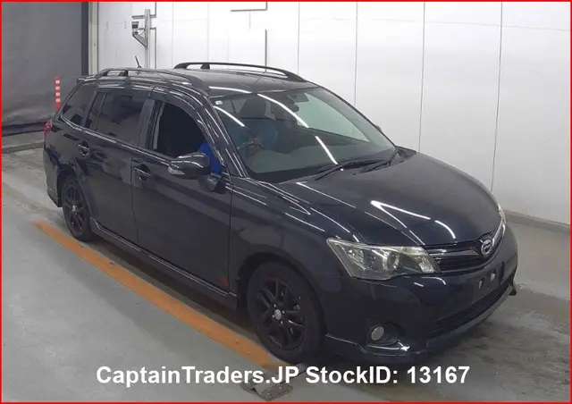 2012 Toyota Corolla Fielder - photo 1 2012 Toyota Corolla Fielder Black Sedan for sale, Japanese used car export | GULJI TRADERS