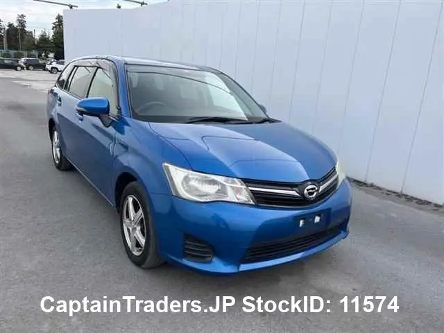 2012 Toyota Corolla Fielder - photo 1 2012 Toyota Corolla Fielder BLUE Sedan for sale, Japanese used car export - photo 1 of 22 | GULJI TRADERS