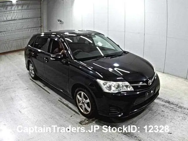 2013 Toyota Corolla Fielder Black Sedan for sale, Japanese used car export - photo 1 of 31 | GULJI TRADERS