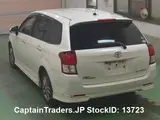 2013 Toyota Corolla Fielder Pearl white Sedan for sale, Japanese used car export - photo 3 of 8 | GULJI TRADERS