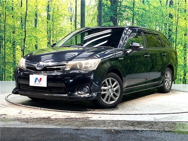 2013 Toyota Corolla Fielder Hybrid G Sedan for sale, Japanese used car export - photo 1 of 30 | GULJI TRADERS