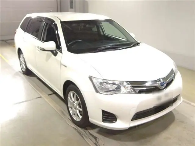 2013 Toyota Corolla Fielder Hybrid G - photo 1 2013 Toyota Corolla Fielder Hybrid G Pearl Van for sale, Japanese used car export - photo 1 of 12 | GULJI TRADERS