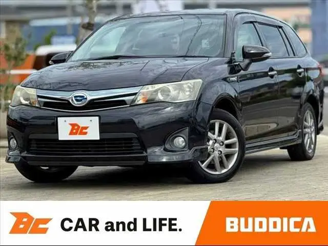 2013 Toyota Corolla Fielder Hybrid G Aero Tourer Double B-B ★ Smart Key ★ Navi - photo 1 2013 Toyota Corolla Fielder Hybrid G Aero Tourer Double B-B ★ Smart Key ★ Navi Black Van for sale, Japanese used car export - photo 1 of 42 | GULJI TRADERS