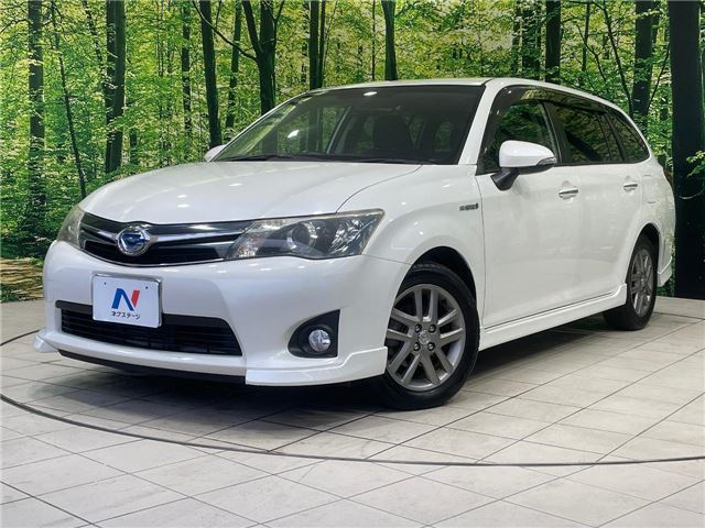 2013 Toyota Corolla Fielder Hybrid G Sedan for sale, Japanese used car export - photo 1 of 30 | GULJI TRADERS