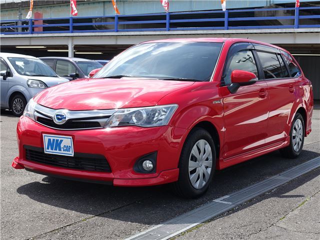 2013 Toyota Corolla Fielder Hybrid G - photo 1 2013 Toyota Corolla Fielder Hybrid G Sedan for sale, Japanese used car export - photo 1 of 35 | GULJI TRADERS