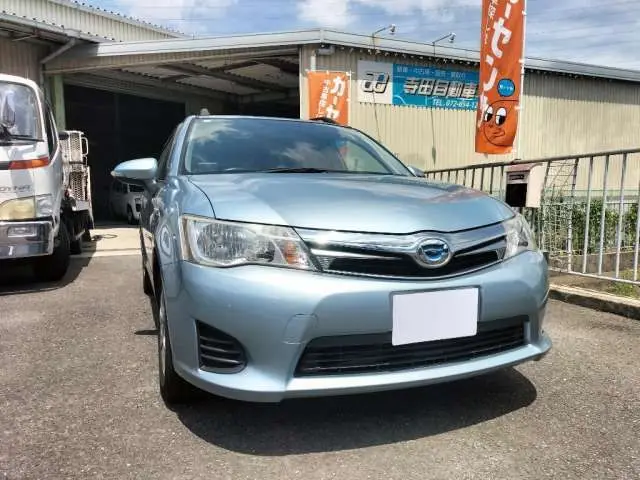 2013 Toyota Corolla Fielder Hybrid seat heater Blue Van for sale, Japanese used car export - photo 1 of 50 | GULJI TRADERS