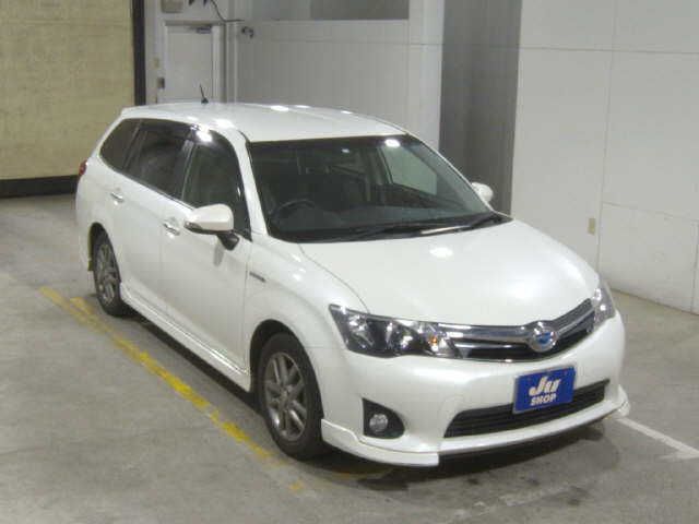2013 Toyota Corolla Fielder Hybrid Sedan for sale, Japanese used car export - photo 1 of 7 | GULJI TRADERS