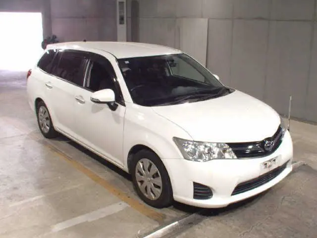 2013 Toyota Corolla Fielder 1.8S White Van for sale, Japanese used car export - photo 1 of 7 | GULJI TRADERS