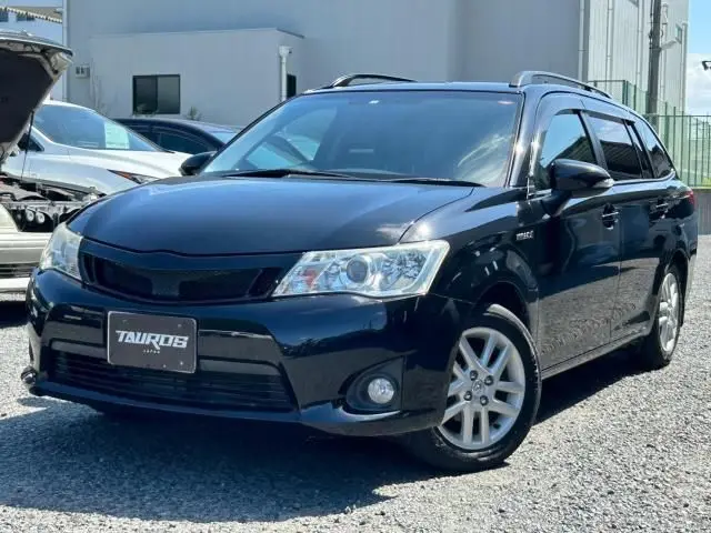 2013 Toyota Corolla Fielder Hybrid G Black Van for sale, Japanese used car export - photo 1 of 9 | GULJI TRADERS