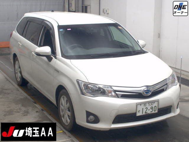2013 Toyota Corolla Fielder Hybrid G Sedan for sale, Japanese used car export - photo 1 of 10 | GULJI TRADERS