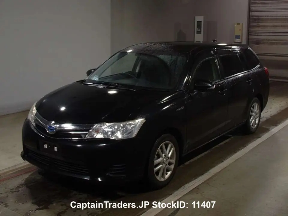 2013 Toyota Corolla Fielder - photo 1 2013 Toyota Corolla Fielder Black Sedan for sale, Japanese used car export | GULJI TRADERS