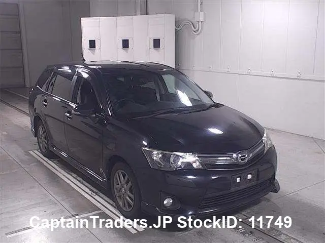 2014 Toyota Corolla Fielder - photo 1 2014 Toyota Corolla Fielder Black Sedan for sale, Japanese used car export | GULJI TRADERS