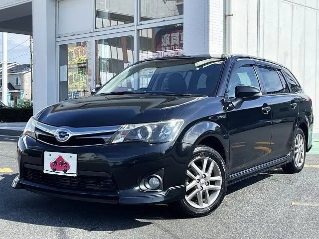 2014 Toyota Corolla Fielder HVG Aero Tourer Double WB - photo 1 2014 Toyota Corolla Fielder HVG Aero Tourer Double WB Black Van for sale, Japanese used car export - photo 1 of 9 | GULJI TRADERS