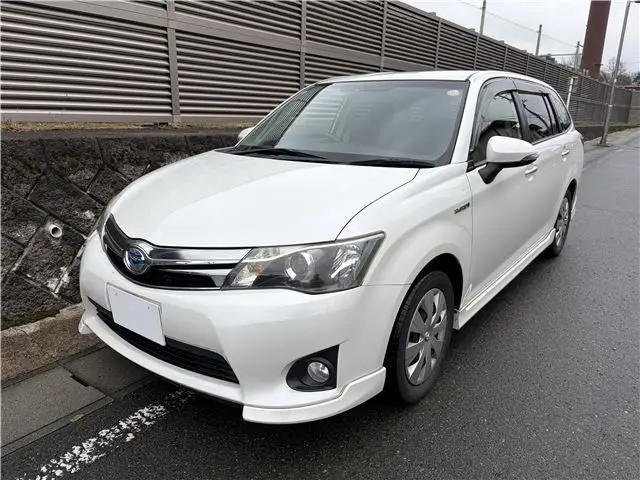 2014 Toyota Corolla Fielder ★1.5 Hybrid G ​​Aero Tourer WXB★ Backup Camera Pearl Van for sale, Japanese used car export - photo 1 of 32 | GULJI TRADERS