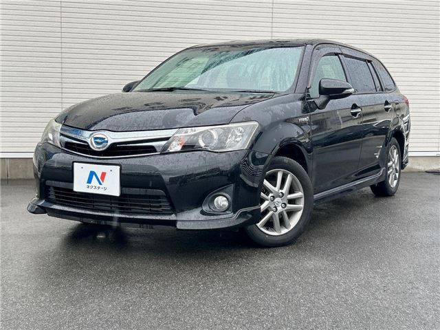 2014 Toyota Corolla Fielder Hybrid G Sedan for sale, Japanese used car export - photo 1 of 30 | GULJI TRADERS
