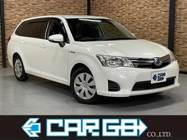 2014 Toyota Corolla Fielder 1.5 Hybrid G - photo 1 2014 Toyota Corolla Fielder 1.5 Hybrid G Pearl Van for sale, Japanese used car export - photo 1 of 20 | GULJI TRADERS