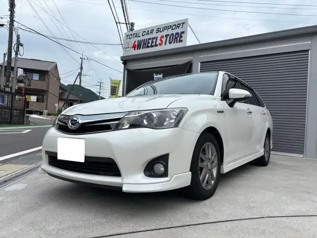 2014 Toyota Corolla Fielder 1.5 Hybrid G ​​Aero Tourer W×B Pearl Van for sale, Japanese used car export - photo 1 of 50 | GULJI TRADERS