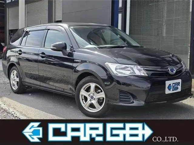 2014 Toyota Corolla Fielder 1.5 Hybrid Black Van for sale, Japanese used car export - photo 1 of 20 | GULJI TRADERS