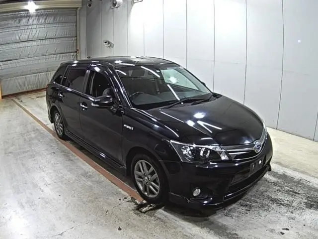 2014 Toyota Corolla Fielder Hybrid G Aero Tourer Double WB - photo 1 2014 Toyota Corolla Fielder Hybrid G Aero Tourer Double WB Black Van for sale, Japanese used car export - photo 1 of 3 | GULJI TRADERS