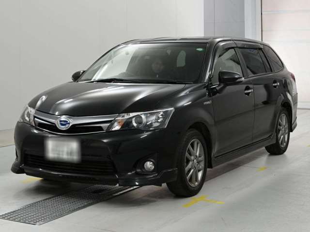 2014 Toyota Corolla Fielder HV G Sedan for sale, Japanese used car export - photo 1 of 12 | GULJI TRADERS
