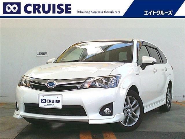 2014 Toyota Corolla Fielder 1.5 HYBRID G Sedan for sale, Japanese used car export - photo 1 of 24 | GULJI TRADERS