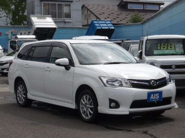 2014 Toyota Corolla Fielder 4WD Sedan for sale, Japanese used car export - photo 1 of 24 | GULJI TRADERS