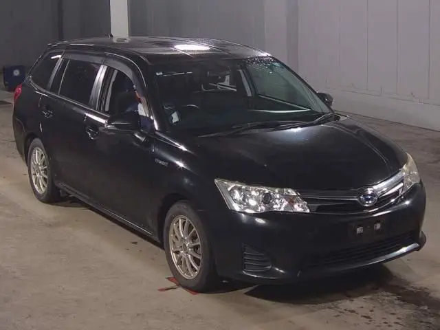 2014 Toyota Corolla Fielder Hybrid G Black Van for sale, Japanese used car export - photo 1 of 6 | GULJI TRADERS