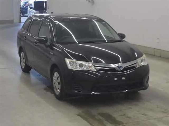 2014 Toyota Corolla Fielder Hybrid G Black Van for sale, Japanese used car export - photo 1 of 10 | GULJI TRADERS