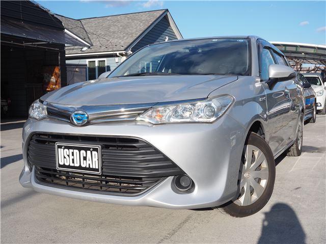 2015 Toyota Corolla Fielder HV - photo 1 2015 Toyota Corolla Fielder HV Sedan for sale, Japanese used car export - photo 1 of 48 | GULJI TRADERS