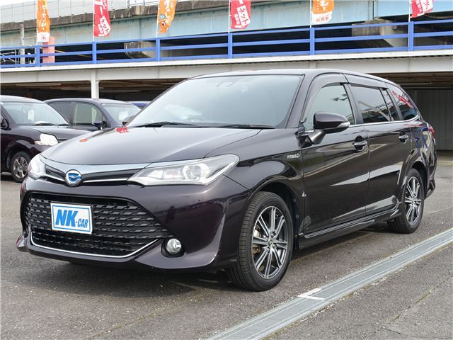 2015 Toyota Corolla Fielder Hybrid G Sedan for sale, Japanese used car export - photo 1 of 31 | GULJI TRADERS
