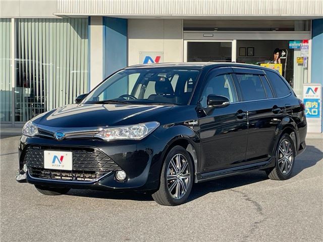 2015 Toyota Corolla Fielder Hybrid G - photo 1 2015 Toyota Corolla Fielder Hybrid G Sedan for sale, Japanese used car export - photo 1 of 30 | GULJI TRADERS