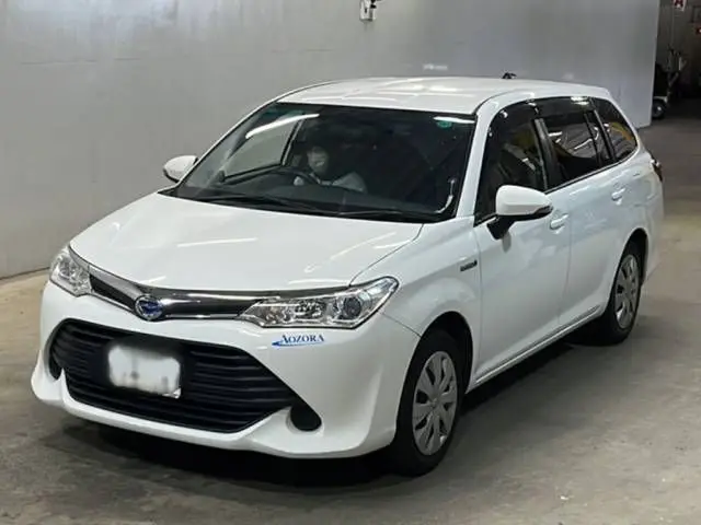 2015 Toyota Corolla Fielder * White Van for sale, Japanese used car export - photo 1 of 3 | GULJI TRADERS