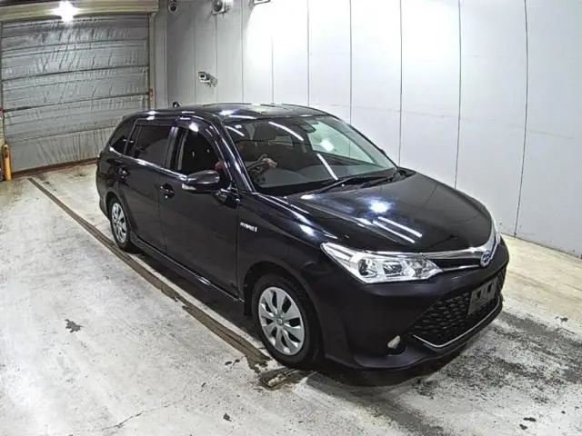 2015 Toyota Corolla Fielder Hybrid G Aero Tourer - photo 1 2015 Toyota Corolla Fielder Hybrid G Aero Tourer Black Van for sale, Japanese used car export - photo 1 of 3 | GULJI TRADERS