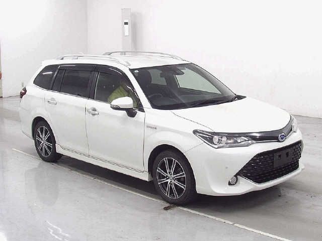 2015 Toyota Corolla Fielder HV G WxB Sedan for sale, Japanese used car export - photo 1 of 9 | GULJI TRADERS