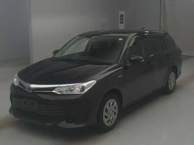 2015 Toyota Corolla Fielder hybrid - photo 1 2015 Toyota Corolla Fielder hybrid Black Van for sale, Japanese used car export - photo 1 of 9 | GULJI TRADERS