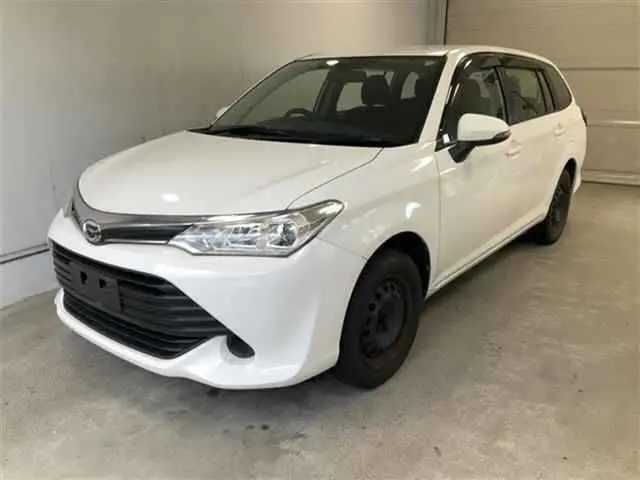 2015 Toyota Corolla Fielder 1.5 X Business Package White Van for sale, Japanese used car export - photo 1 of 4 | GULJI TRADERS
