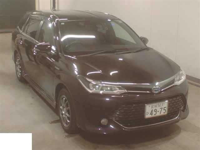 2015 Toyota Corolla Fielder Hybrid G Sedan for sale, Japanese used car export - photo 1 of 5 | GULJI TRADERS