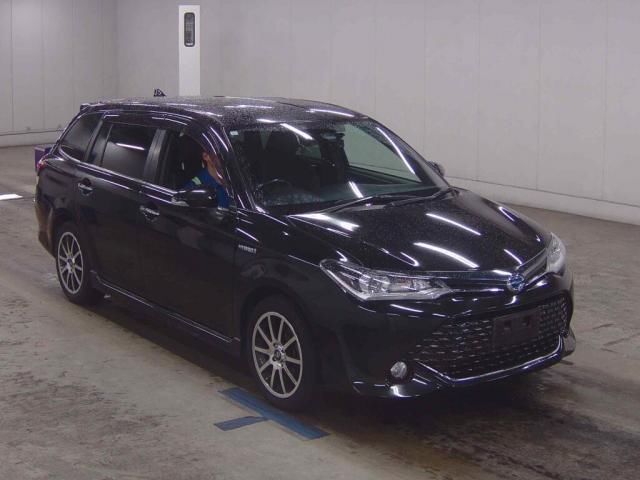 2015 Toyota Corolla Fielder Hybrid G Sedan for sale, Japanese used car export - photo 1 of 5 | GULJI TRADERS