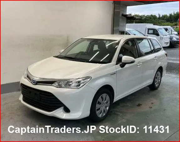 2015 Toyota Corolla Fielder - photo 1 2015 Toyota Corolla Fielder Pearl Sedan for sale, Japanese used car export | GULJI TRADERS
