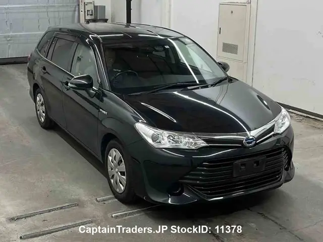 2016 Toyota Corolla Fielder Black SUV for sale, Japanese used car export | GULJI TRADERS