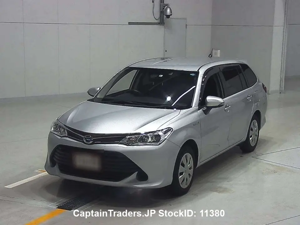 2016 Toyota Corolla Fielder Silver Sedan for sale, Japanese used car export | GULJI TRADERS