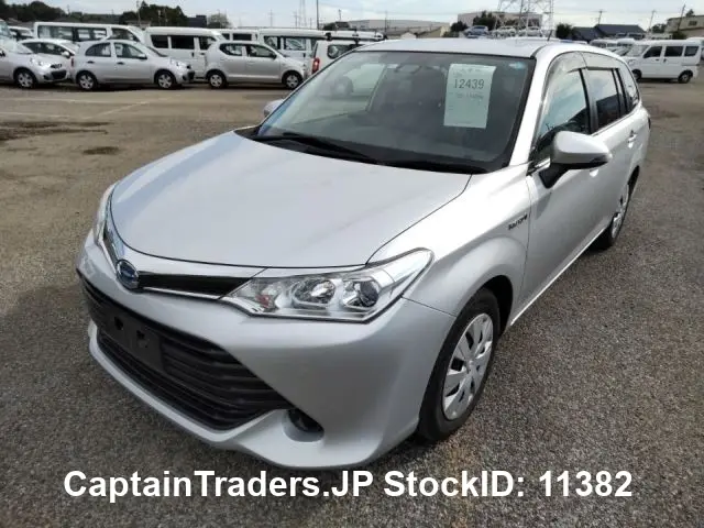 2016 Toyota Corolla Fielder Silver Sedan for sale, Japanese used car export | GULJI TRADERS