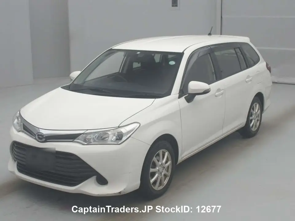 2016 Toyota Corolla Fielder - photo 1 2016 Toyota Corolla Fielder White Sedan for sale, Japanese used car export | GULJI TRADERS