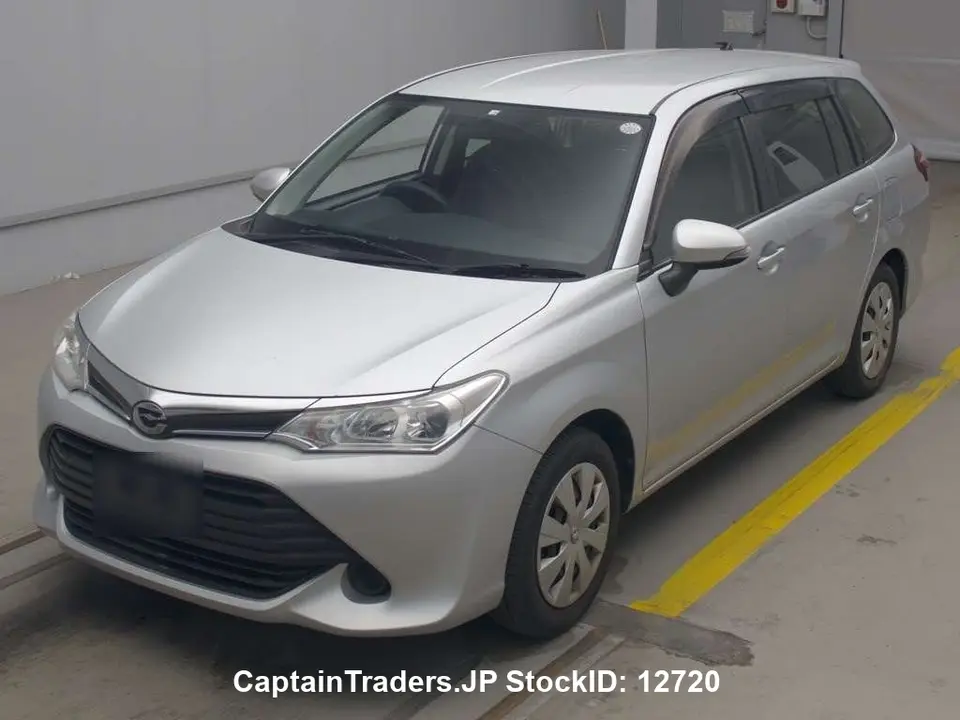 2016 Toyota Corolla Fielder Silver Sedan for sale, Japanese used car export | GULJI TRADERS