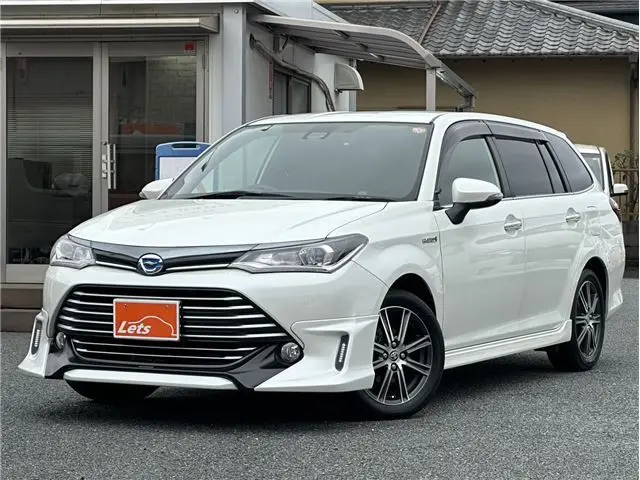 2016 Toyota Corolla Fielder Hybrid G Double By B - photo 1 2016 Toyota Corolla Fielder Hybrid G Double By B Pearl Van for sale, Japanese used car export - photo 1 of 63 | GULJI TRADERS
