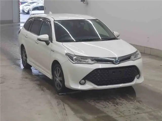2016 Toyota Corolla Fielder HVGWxB Pearl Van for sale, Japanese used car export - photo 1 of 16 | GULJI TRADERS